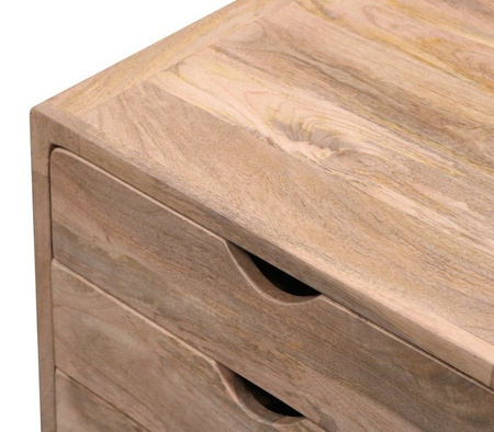 Skandynawska szafka nocna z drewna RT-08-MN