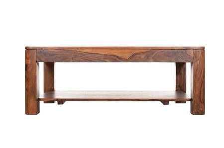 Minimalistyczny stolik kawowy z litego drewna BA-10-50P