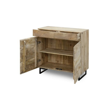 Industrialna komoda z naturalnego drewna Mango SH-09-MN