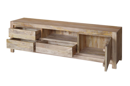 Szafka RTV z drewniana , mango NR-02-MN