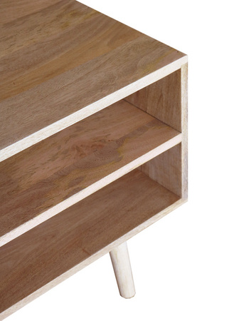 Duża szafka RTV z drewna w jodełkę PQ-PR12-MN