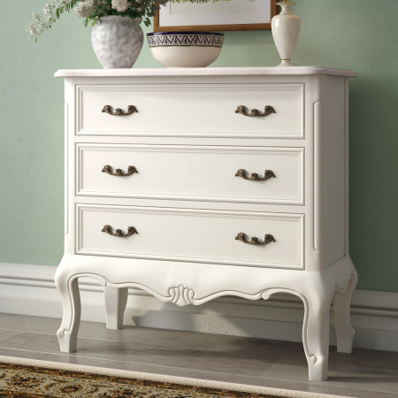 Komoda z szufladami w stylu shabby chic LY-14B523