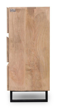Nowoczesna komoda z naturalnego drewna Mango SH-01-MN