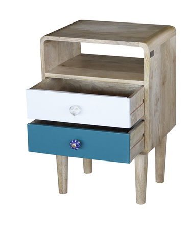 Drewniany pomocnik z szufladami OSLO-SC05C