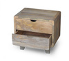 Skandynawska szafka nocna z drewna Mango RT-04-MN