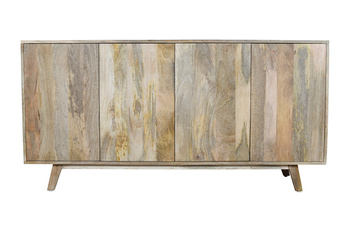 Czterodrzwiowa komoda z naturalnego drewna Mango ST-05-MN