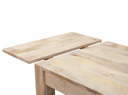 Prosty stół drewniany z dostawkami 200/120x80x76 MOD-TABLE-120E-MN