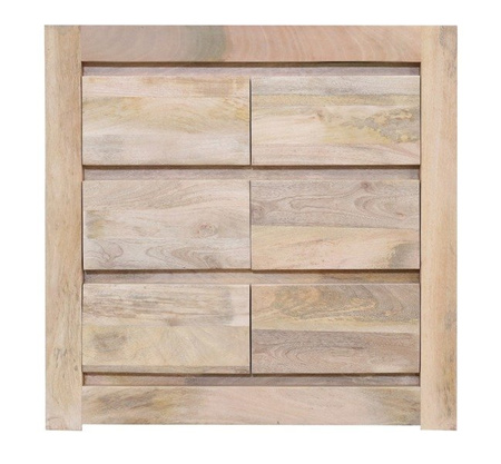 Drewniana komoda z szufladami w stylu nowoczesnym ML-04-MN