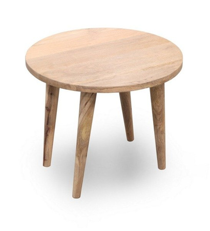 Okrągły stolik kawowy w stylu scandi OSLO-ST18