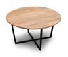 Okrągły stolik kawowy w stylu loftowym SH-51-MN