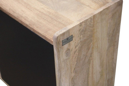 Skandynawska szafka z półkami OSLO-ST03-B