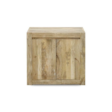 Nowoczesna komoda drewniana z półkami ML-12-MN