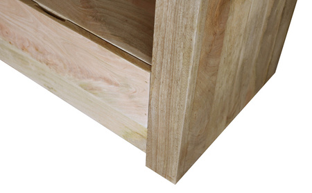 Duża szafka RTV z drewna mango z szufladami VR-31-MN