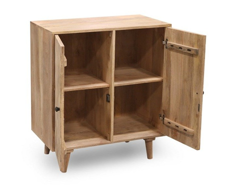 Dwudrzwiowa komoda w stylu skandynawskim PQ-PR04-MN