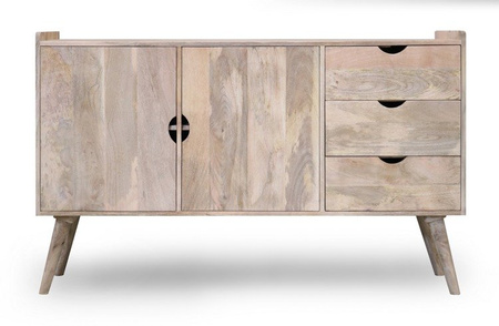 Skandynawska komoda z szufladami i szafką OSLO-ST08-MN