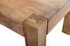 Kwadratowy stolik kawowy z drewna Mango NA-05-MN