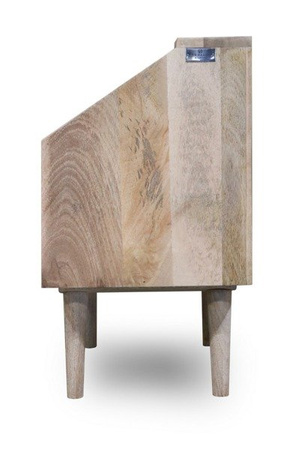 Szafka nocna z naturalnego drewna OSLO-ST12-MN