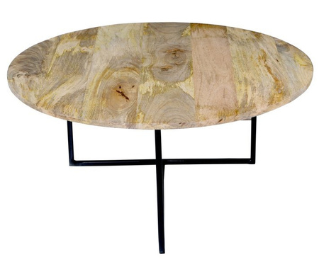 Nowoczesny stolik kawowy z okrągłym blatem SH-60-MN