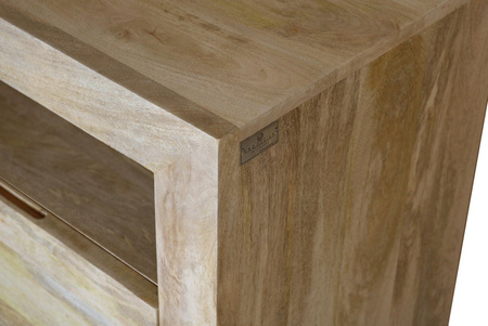 Mała szafka RTV z drewna Mango VR-18-MN