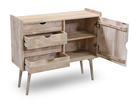 Skandynawska komoda na wysokich nóżkach OSLO-ST11-MN