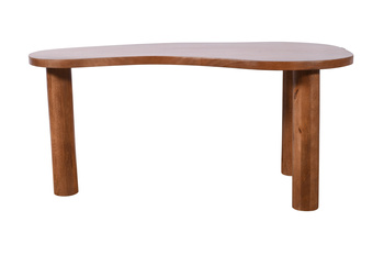 Nowoczesny stolik kawowy mango orzech włoski 100x55x40 cm RM-04-MWL