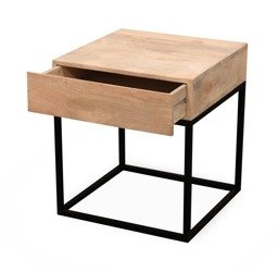 Industrialny stolik z szufladą SH-14-MN