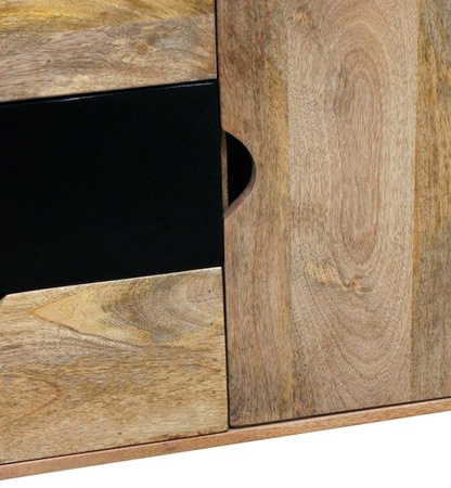 Skandynawska komoda z półkami i szufladami OSLO-ST09-B