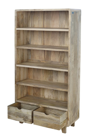 Regał drewniany, regał drewniany w stylu skandynawskim RT-11-MN