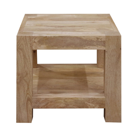 Drewniany stolik kawowy z półką VR-22-MN