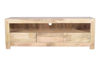 Szafka RTV drewniana, loft, industrialna