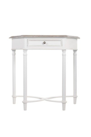Biała konsola z szufladką PR-SH033