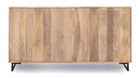 Nowoczesna komoda z naturalnego drewna Mango SH-01-MN