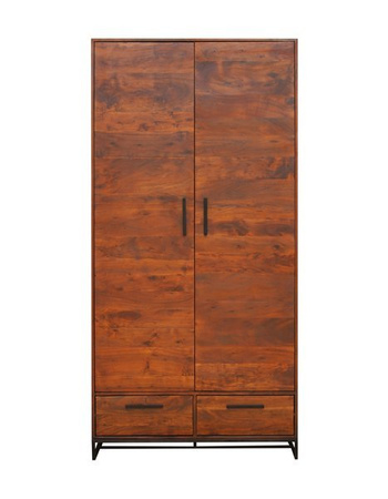 Drewniana szafa w stylu loftowym LV-LP209-AWL