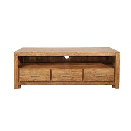 Kolonialna szafka RTV z szufladami MOD-129-TP