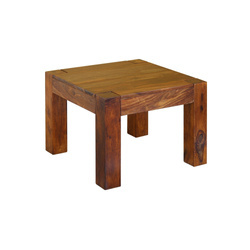 Kolonialny stolik kawowy z drewna NA-05-50P