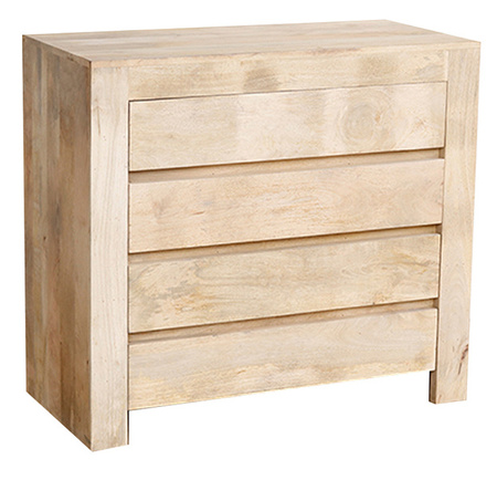 Masywna komoda z drewna Mango z szufladami VR-19-MN