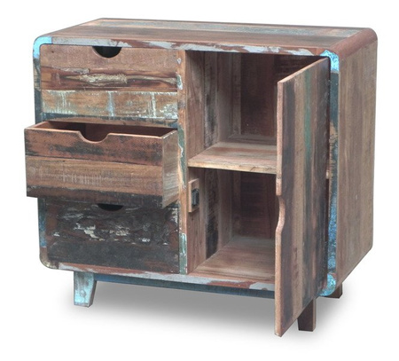 Drewniana komoda w stylu retro RT-06-RC