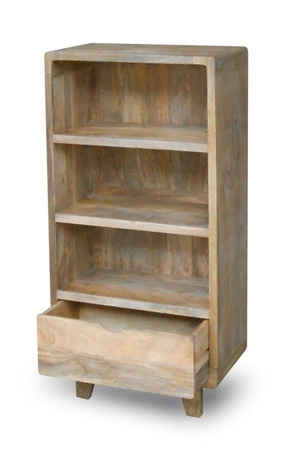 Drewniany regał z szufladą RT-12-MN