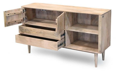 Komoda drewniana w skandynawskim stylu