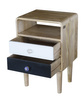 Skandynawska szafka nocna z szufladami OSLO-SC05B