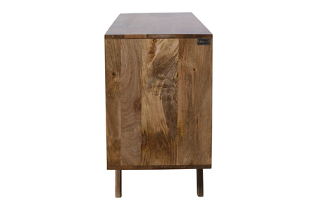 Nowoczesna komoda z drewna Mango w kolorze karmel ST-06-CR