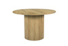 Okrągły stół drewniany z lamelami ST-14-MN
