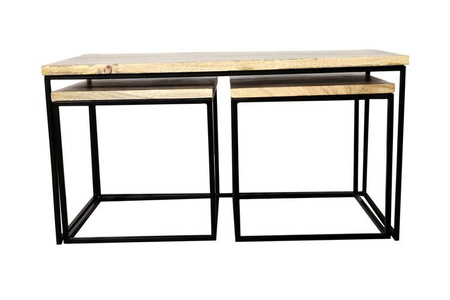 Komplet loftowych stolików kawowych SH-79-MN