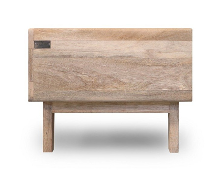 Drewniany stolik kawowy z szufladami RT-03-MN