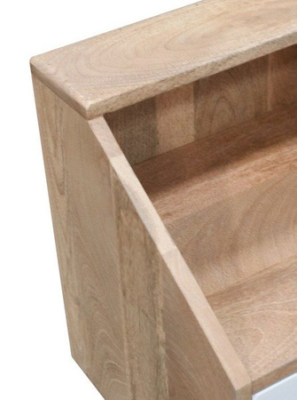 Skandynawska szafka nocna z szufladami OSLO-ST12-W