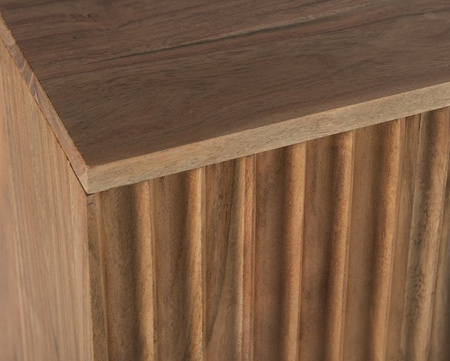 Dwudrzwiowa komoda z efektem lameli ANK-2