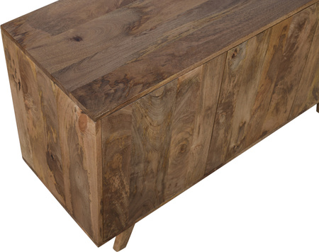 Nowoczesna komoda z drewna Mango w kolorze karmel ST-06-CR