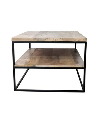 Drewniany stolik kawowy z półką SH-78-MN