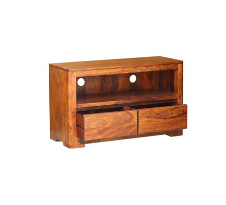 Drewniana szafka RTV z szufladami i półką BA-02-50P