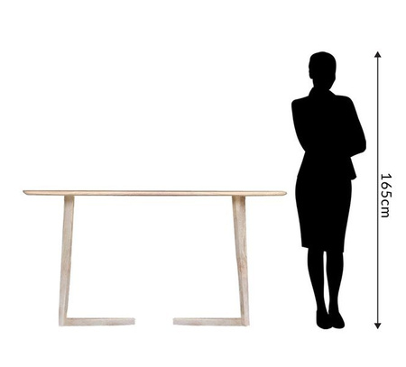 Nowoczesny stół z drewna OSLO-UN58-MN